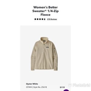 Patagonia Better Sweater size M